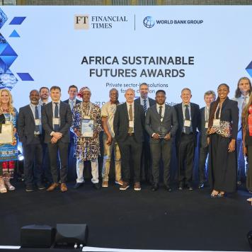 The winners of the Africa Sustainable Futures Awards 2025